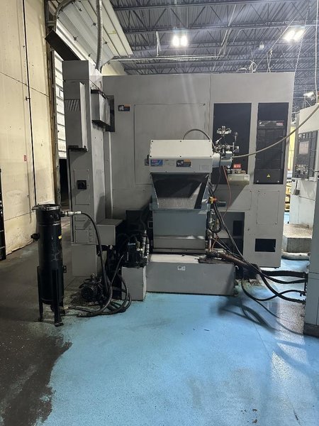Mori Seiki NH5000/40 DCG CNC Horizontal Machining Center with Pallet Changer, High Pressure Thru-Spindle Coolant, 60 Station Tool Changer,  14,000 RPM Spindle