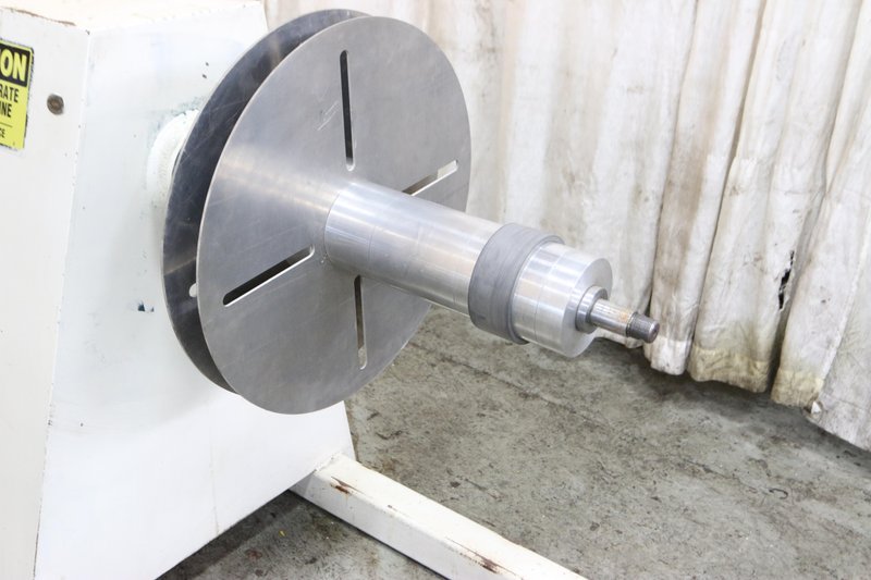 18" X 3-1/2" WALLNER MODEL 4680 PRECISION PACKAGE SLITTING LINE: STOCK #10278