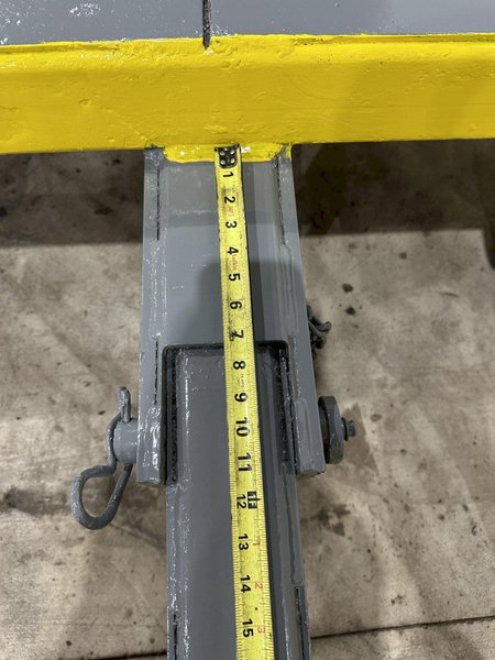 10,000 LBS X 120” X 78” HEAVY DUTY ROLLING TRANSFER CARTS: STOCK #19972