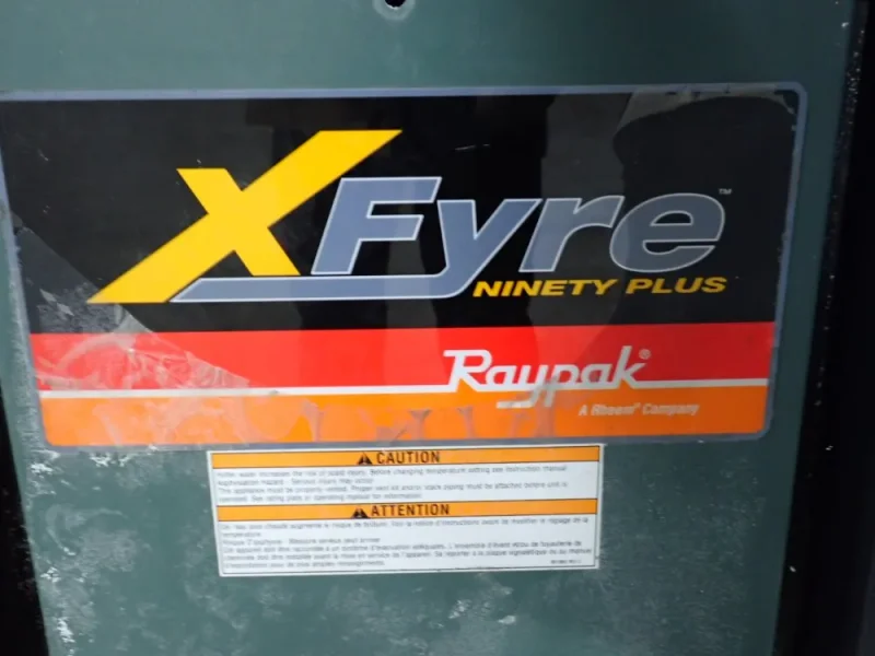 RAYPAK 210° F HOT WATER BOILER  -  WH7-0850A
