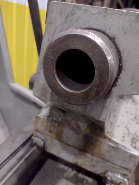 15&quot; X 50&quot; CLAUSING COLCHESTER MODEL #15 ENGINE LATHE, 2-3/16&quot; HOLE: STOCK #19155