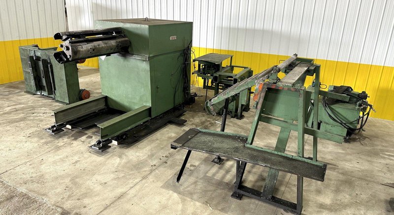 48" X 20,000 LBS RBI AUTOMATIC FEED DAHLSTROM CTL CUT TO LENGTH LINE ENTRY: STOCK #19768