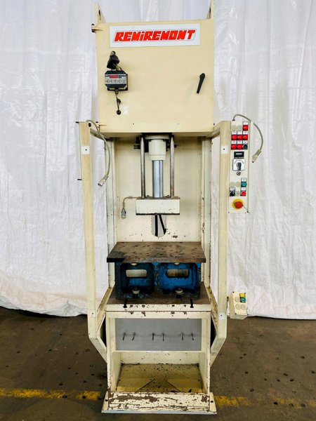 20 TON REMIREMONT PHC20VAR C FRAME HYDRAULIC PRESS. STOCK # 1266020