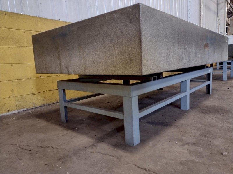 8&#039; X 4&#039; X 14&quot; CHALLENGE PRECISION LAYOUT INSPECTION GRANITE TABLE: STOCK #23811