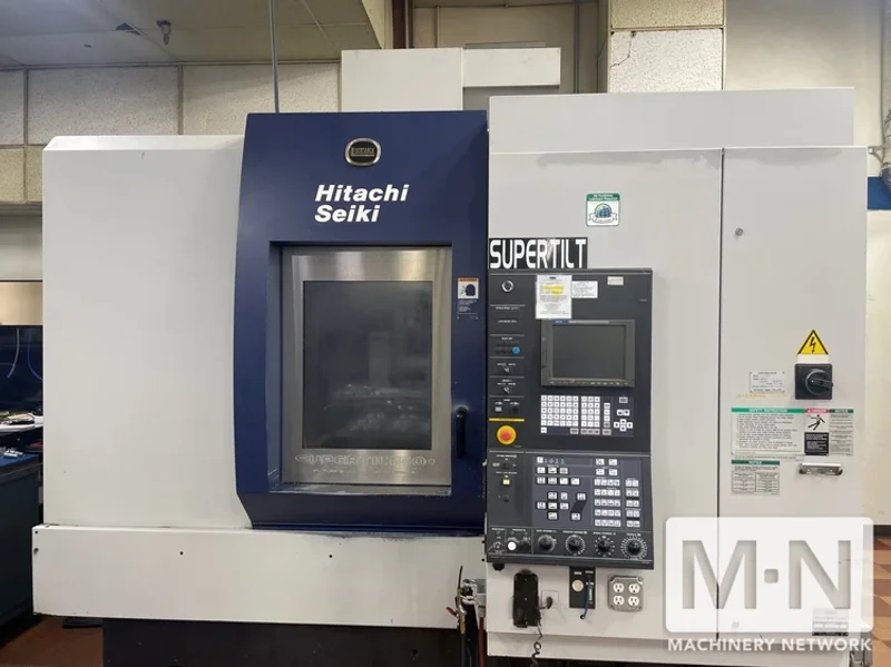 Hitachi Seiki Supertilt VT-500 CNC 5-Axis Vertical Machining Center, 2002