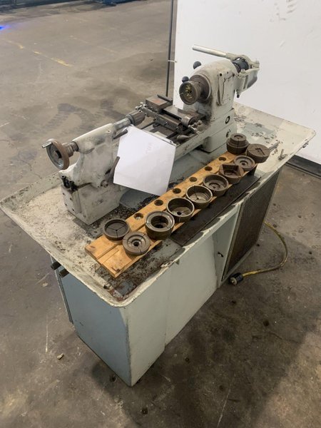 6&quot; X 18&quot; HARDINGE MODEL DSM59 SHOP LATHE. STOCK # 0746623.