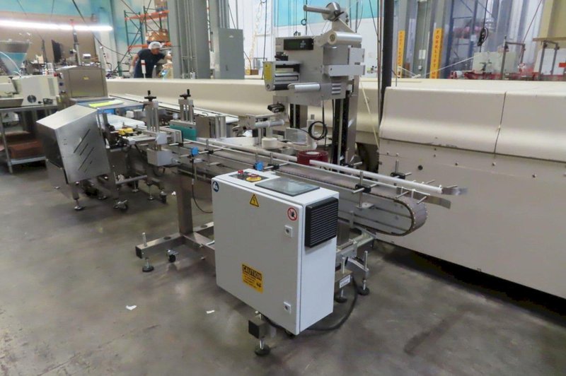Label-Aire Inc 3015ND-1000 6″ 12″ LH Wraparound and Top Labeler, 2023