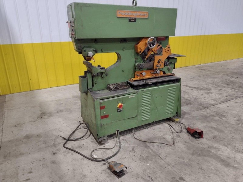 66 TON PEDDINGHAUS MODEL #66/110 PEDDIMASTER HYDRAULIC IRONWORKER: STOCK 22239