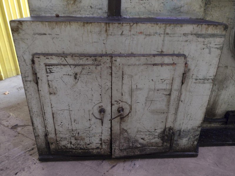 165 TON AIDA MODEL #PC-15(2) MECHANICAL CRANK GAP FRAME PRESS  7.8" STROKE : YOBRO #25990