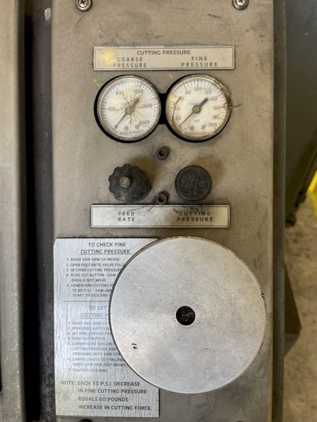 30" X 25" HEM MODEL WF160LA-DC AUTOMATIC HORIZONTAL BANDSAW STOCK # 2931