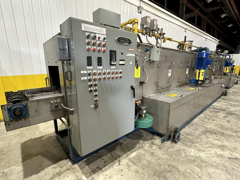 18&quot; X 15&quot; H X 4 STAGE CONTINENTAL EQUIPMENT CORP GAS HEAT STAINLESS STEEL CONVEYOR WASHER, NEW IN 2010: STOCK #21908