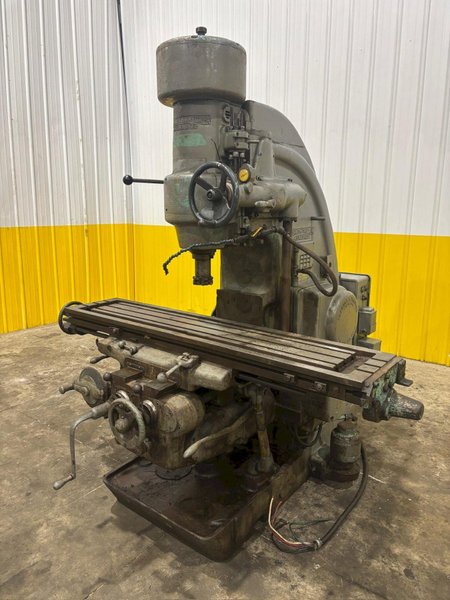 #3 KEARNEY &amp; TRECKER MILWAUKEE MODEL #3 VERTICAL MILLING MACHINE 64" x 13" x 10 HP: YOBRO #24458