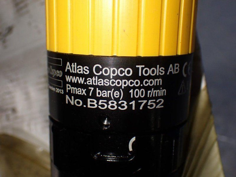 ATLAS COPCO PMAX=7BAR PNEUMATIC NUTRUNNER  -  LTV48 R200 HAD