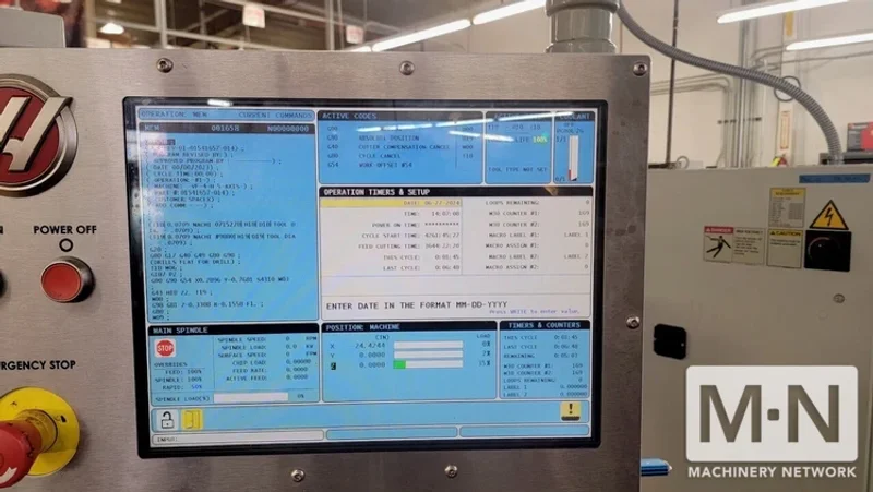 HAAS VF-2 CNC Vertical Machining Center, 2012