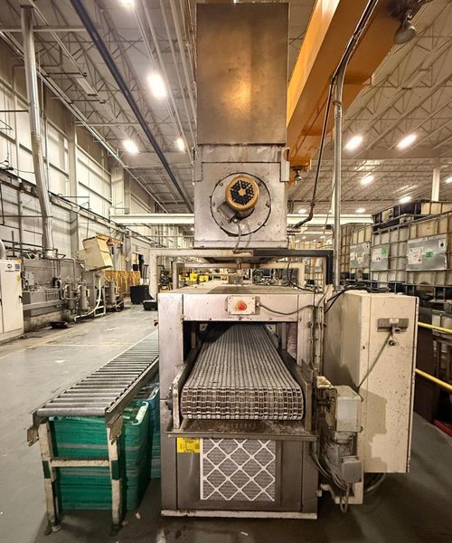 24" W X 10" H MIDBROOK MODEL #CYCLONE W/R/BD STAINLESS STEEL BELT STYLE PARTS WASHER 2011: YOBRO #24811