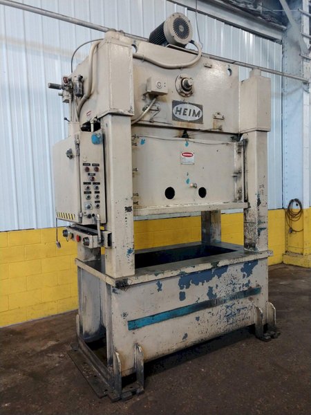 150 TON HEIM MODEL S2-48-60 SSDC PRESS, 3" STROKE: STOCK #14314
