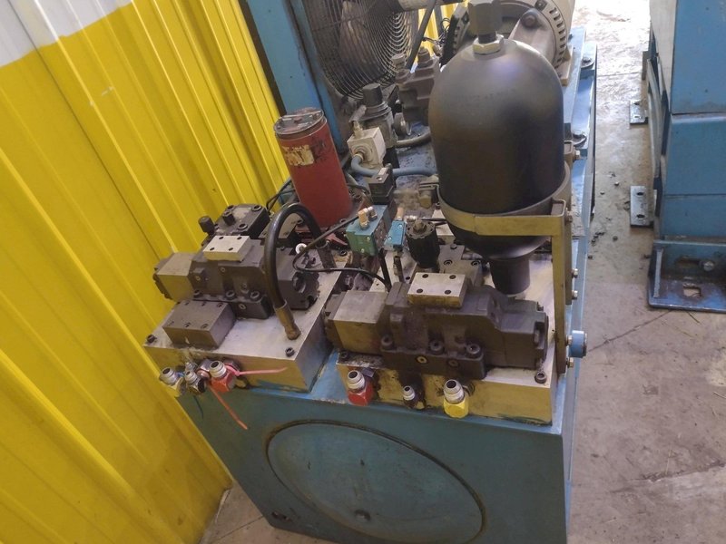 60" x 14 GA X 20,000 LB IOWA PRECISION MODEL #SLR6014-2.5 SLITTING CUT TO LENGTH COIL SLEAR LINE: YOBRO #26015