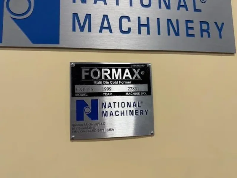 NATIONAL FORMAX FXP 45S REBUILT
