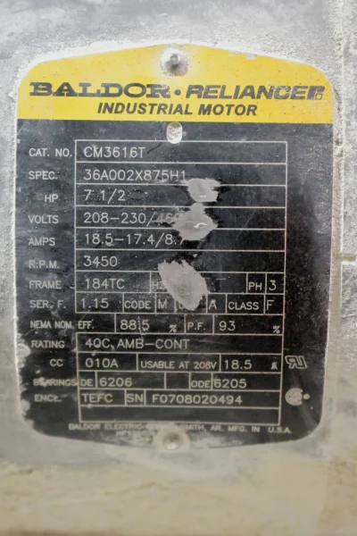 7.5 HP X 14" MK WET BRICK AND BLOCK SAW: YOBRO #25032