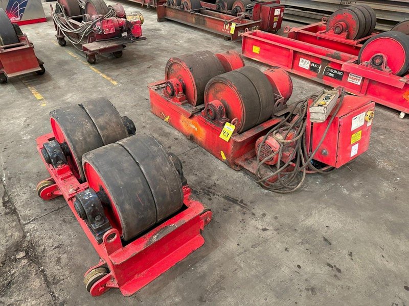 60 TON WELDWIRE MODEL #WWRI-30 POWERED TANK TURNING ROLLS: YOBRO #25738