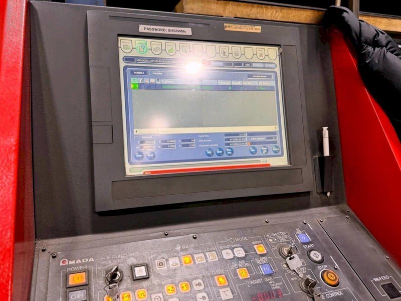 Amada EMLK 3610NT Laser/Punch Combo