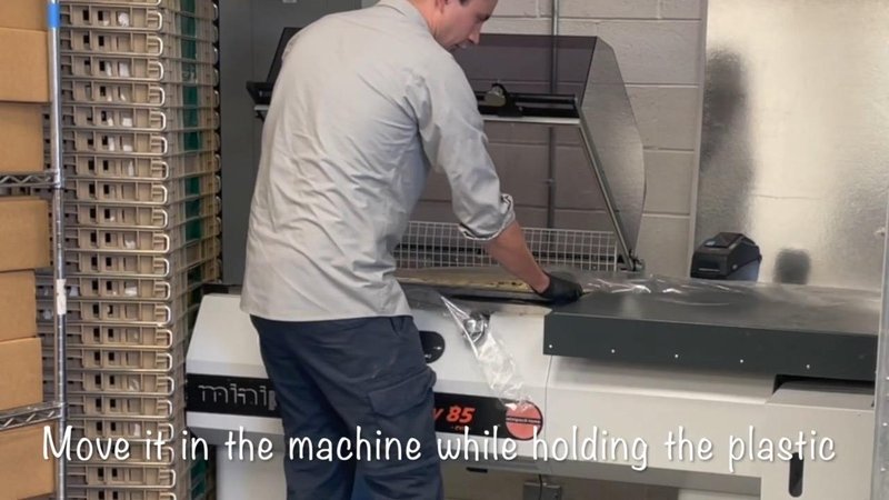 Minipack REPLAY RP85 Semi-Automatic L-Bar Sealer Shrink Wrapper with Shrink Chamber, 2021