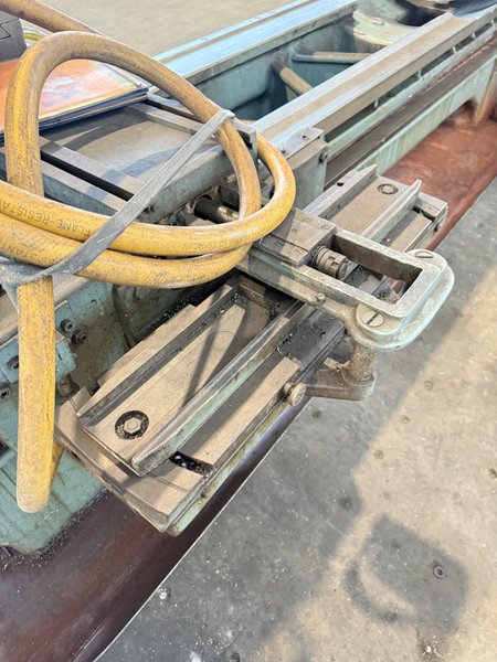 36" X 168" NILES N6/4000 HEAVY DUTY ENGINE LATHE. STOCK #1215225