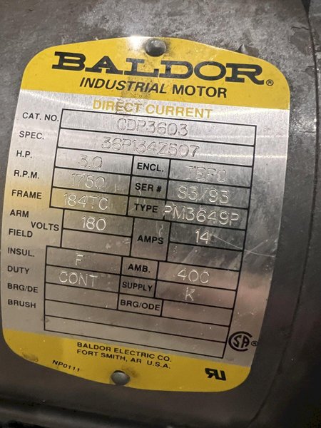 7 GAUGE WIRE (.188&quot;) SIMA MODEL #P4 DOUBLE-BLOW COLD HEADER MACHINE: STOCK #22266