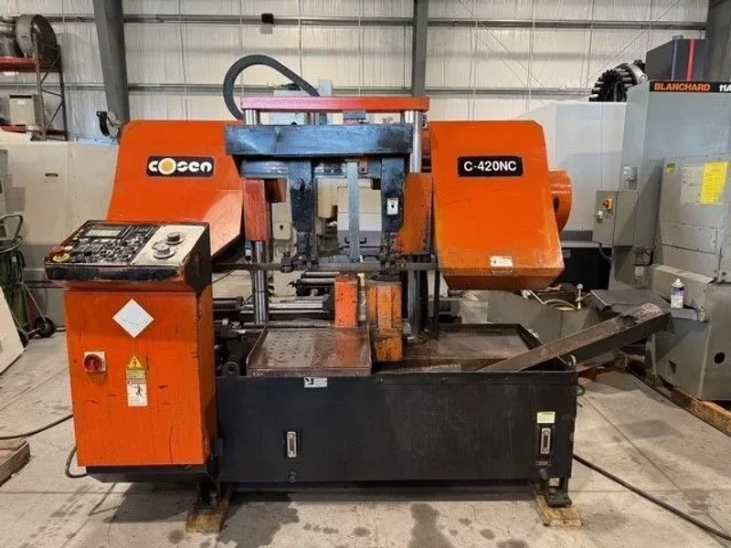 COSEN C-420NC Automatic Horizontal Band Saw 2007’ #7571