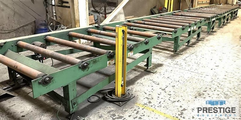Peddinghaus PCD1100/3B Beam Drill &amp; Meba 1250-510 DG Mitering Saw Line With Material Handling