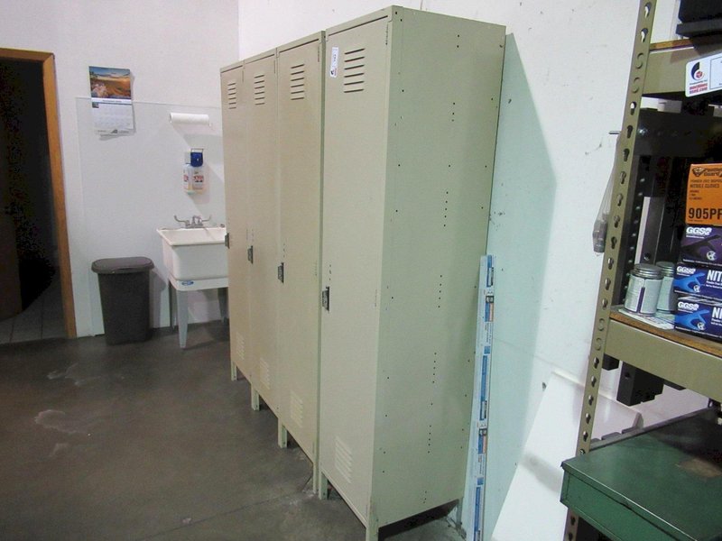 Metal Lockers (4) - Auction Item