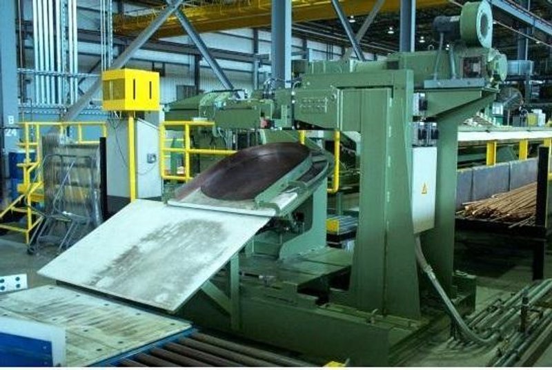 SMS COPPER TUBE CAST &amp; ROLL - MELTING, CASTING, MILLING &amp; 3-ROLL HRM ROLLING LINE