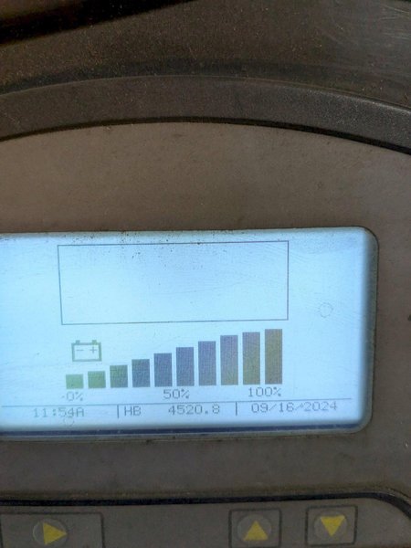 3,000 lbs. Mitsubishi FBC15 Electric Counterbalanced Forklift, 2017- 201″ Height, Battery, 4520 Hours