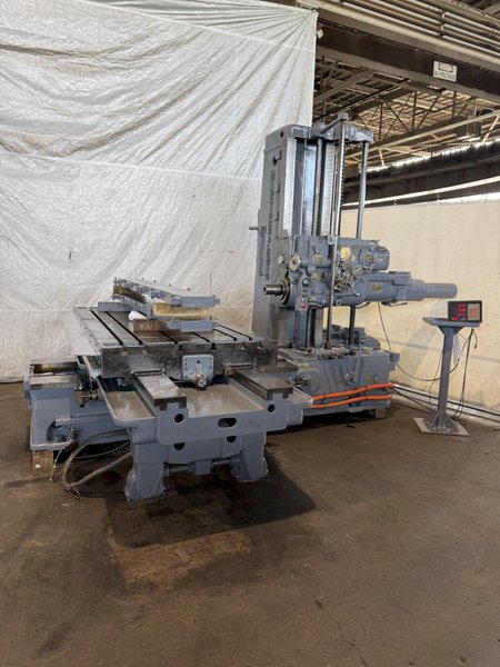4" GIDDINGS &amp; LEWIS 340-T HORIZONTAL BORING MILL. STOCK # 0758926