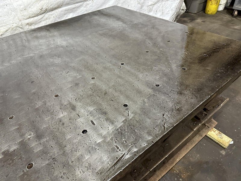 66&#039; X 102&quot; X 30&quot; STEEL WELDING TABLE 102&quot;x 66&quot;: STOCK #77407