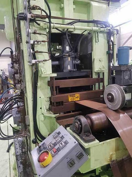 4 HI 1 Stand Ruesch Reversing Rolling Mill STOCK #3563