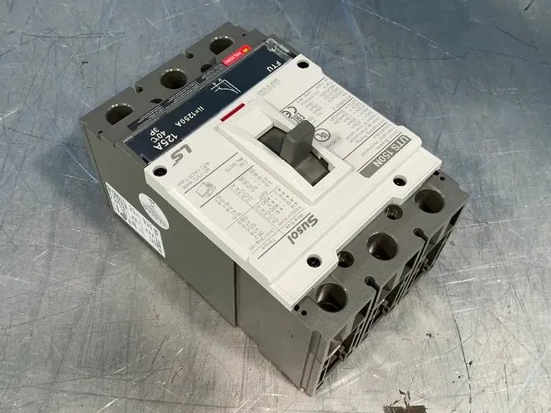 LS ELECTRIC 125 AMP UTS150N MOLDED CASE CIRCUIT BREAKERS  -  02070008UL