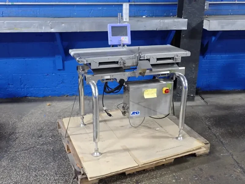 AND 40" X 12" CHECK WEIGHER  -  AD-4961-6K-3050