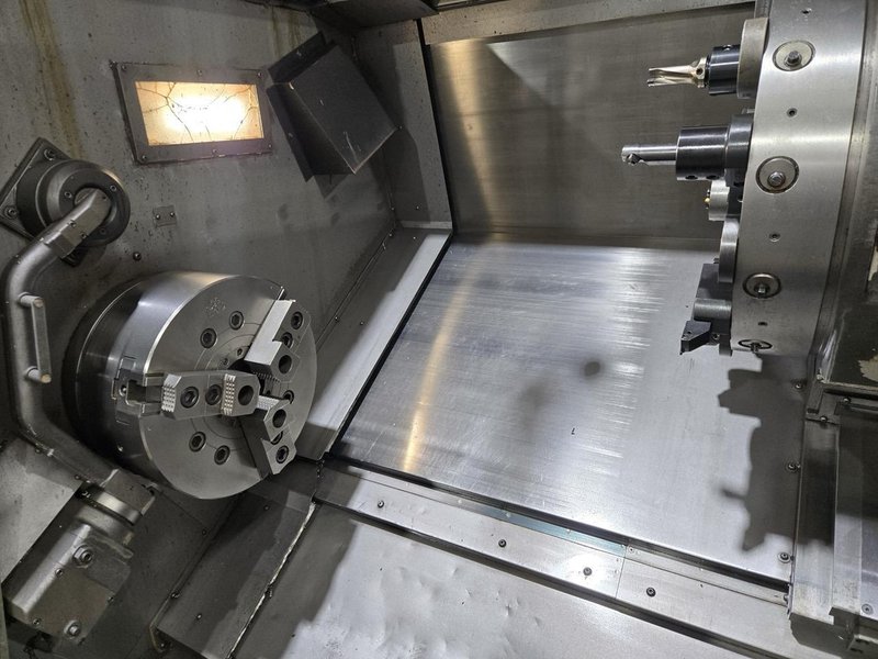 Okuma Captain L470M/1250 CNC Lathe, 2007 – Live Tooling, C- Axis