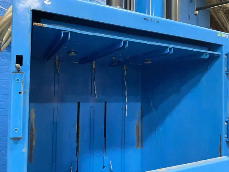 MIL-TEK 35” X 28” X 54” BALER  -  BP 306