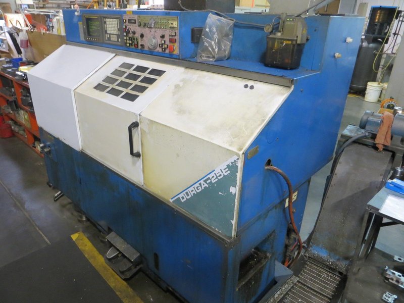 Femco Durga 25E CNC Turning Center, Fanuc OT CNC Control, 8&quot; 3-Jaw Chuck, Tool Setter, 12-Station Turret, Tailstock and MORE!- Auction Item