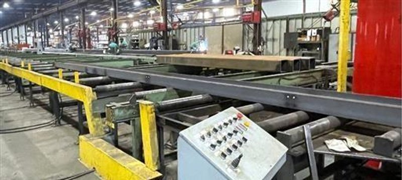 FICEP 1001 DDB DRILL &amp; K100 SAW LINE. STOCK #1006125