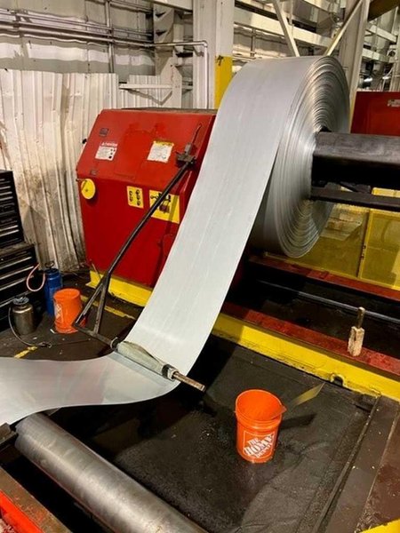 60" x 0.060" x 45,000# Welty Way Slear Line STOCK#3202