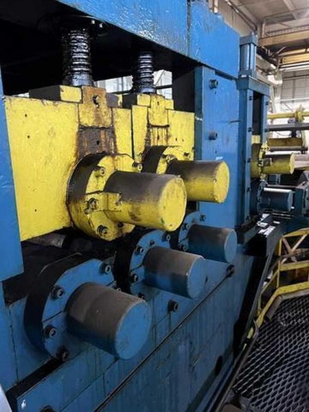 72" x 0.200" x 50,000# Voss Cut To Length Line STOCK# 3468