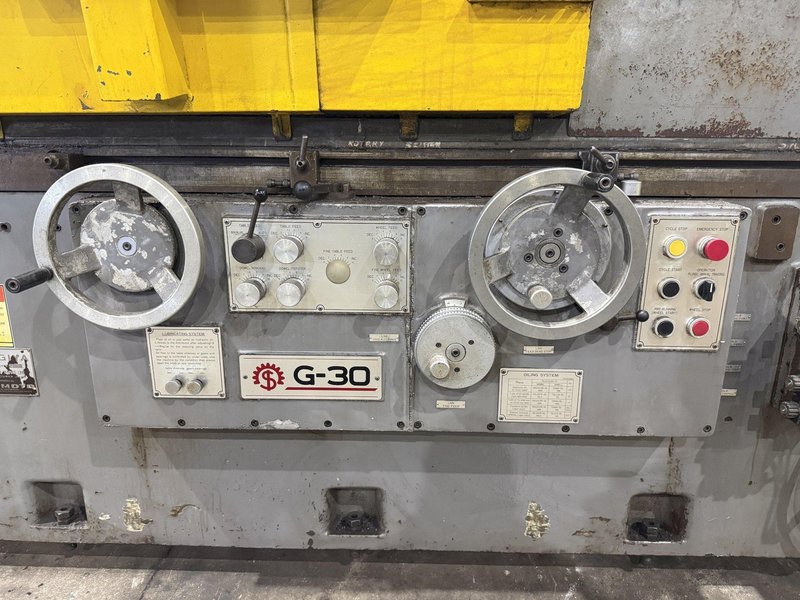 12" X 40" SHIGIYA OKAMOTO MODEL #GUA-30-100 OD HYDRAULIC CYLINDRICAL GRINDER: YOBRO #25235