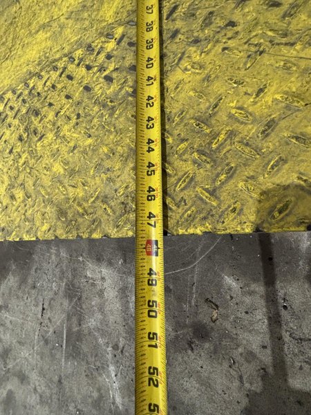 2,500 LBS 48" X 58" BISHAMON ELECTRIC PLATFORM LIFT TABLE: STOCK #23434