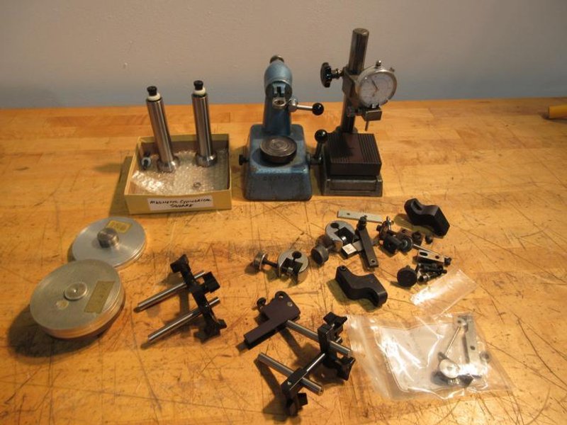 Height Gage Stands w/ Magnetic Cylindrical Squares &amp; More!- Auction Item