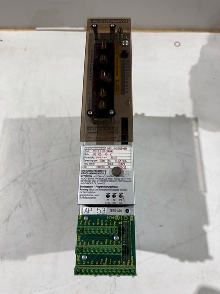 INDRAMAT TDM 3.2-020-300-WO SERVO CONTROLLER USED