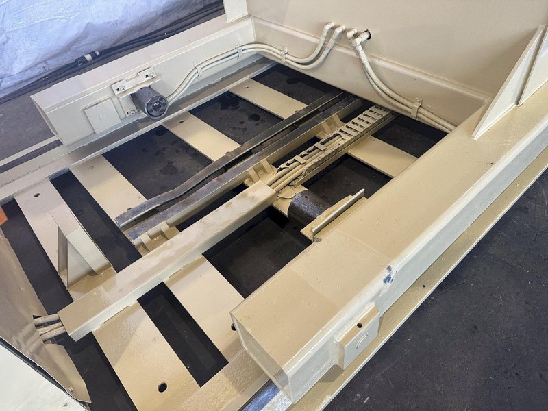 15000 LB X 24&quot; COE MOTORIZED POWER COIL REEL UNCOILER WITH COIL CAR: STOCK 18354