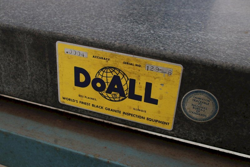 36&quot; X 24&quot; MITCHELL GRANITE PLATE: STOCK #75826